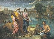 Nicolas Poussin The Finding of Moses oil painting